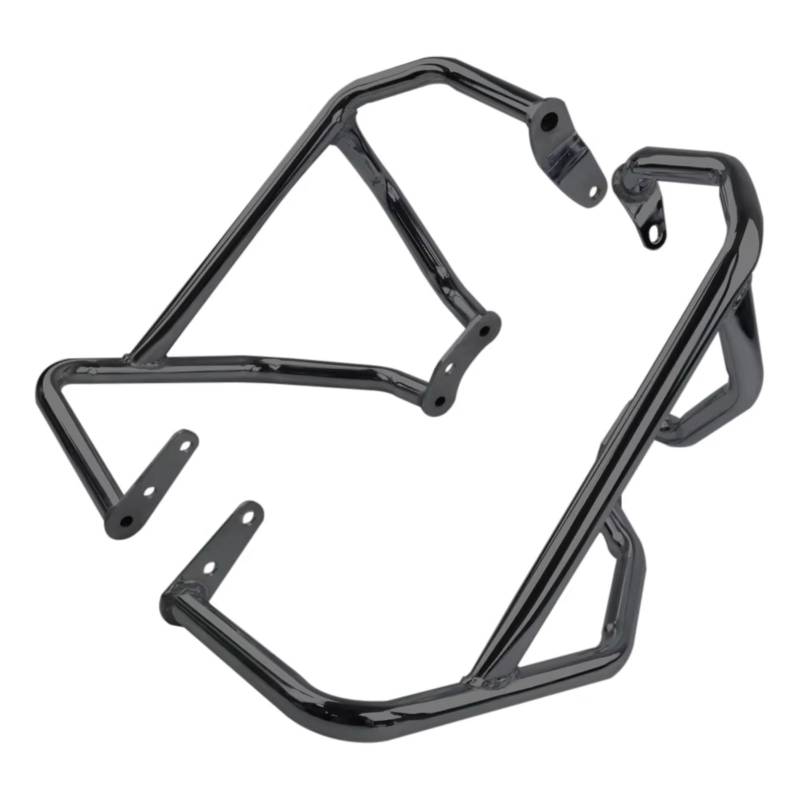 AXTAZS Motorschutz Crash Bar Kompatibel Mit Goldwing GL1800 F6C F6B 2018 2019 2020 2021 2022 2023 Motorrad-Motorstoßstangen-Crash-Schutzleiste Verkleidungsschutz Fallschutz(Black) von AXTAZS