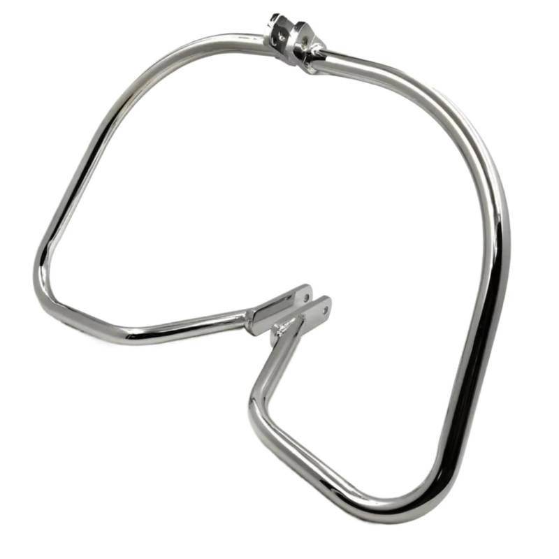 AXTAZS Motorschutz Crash Bar Kompatibel Mit Softail Heritage Springer FLSTS 1997 1998 1999 Hinterer Satteltaschenschutz Crash Bar-Stoßstange Motorradteile-Zubehör(Chrome) von AXTAZS