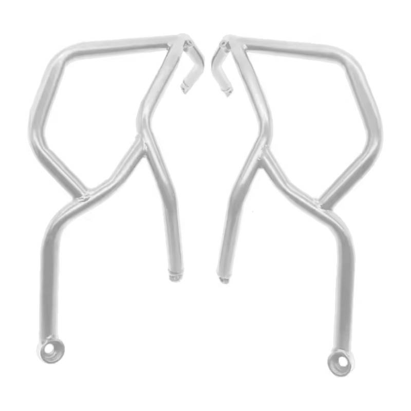 AXTAZS Motorschutz Crash Bar Kompatibel Mit Suzuki Für V-Strom Für DL1050 DE XT 2020 2021 2022 2023 2024 Motorrad-Motorschutz-Crash-Bar-Rahmen-Stoßfänger-Verkleidungsschutzleiste(Silver) von AXTAZS
