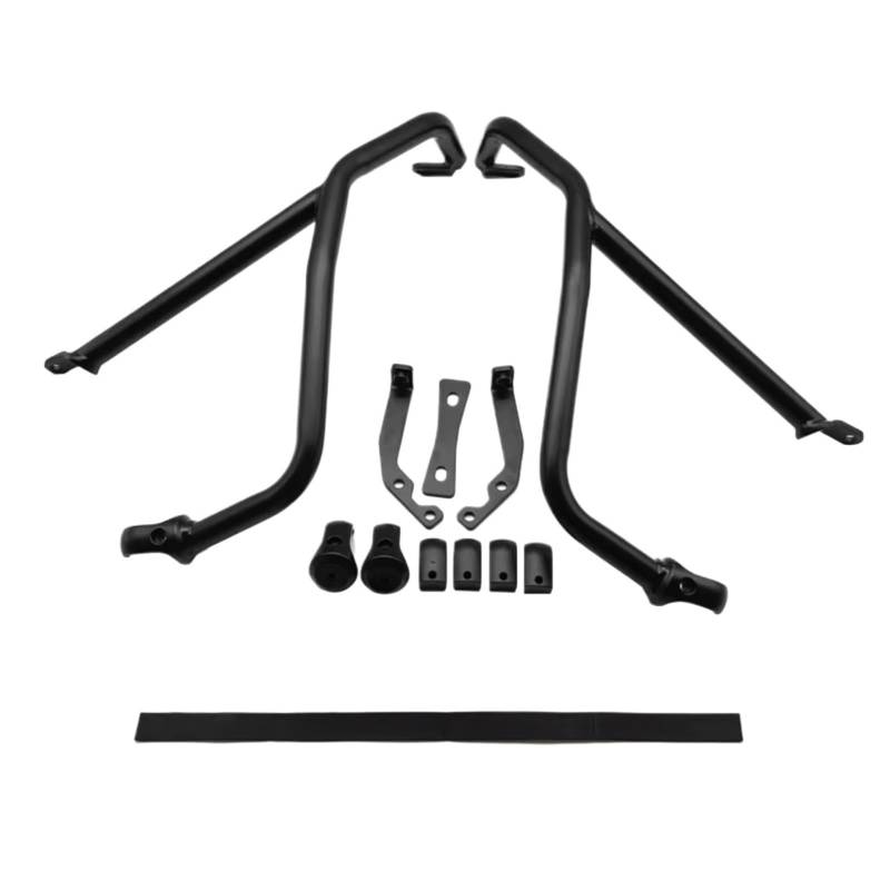 AXTAZS Motorschutz Crash Bar Kompatibel Mit Yamaha Für Tenere 700 Für XT700Z 2019 2020 2021 2022 2023 Motorrad-Motorschutzbügel Highway Crash Bar Rahmenschutzstoßstangen(Upp) von AXTAZS