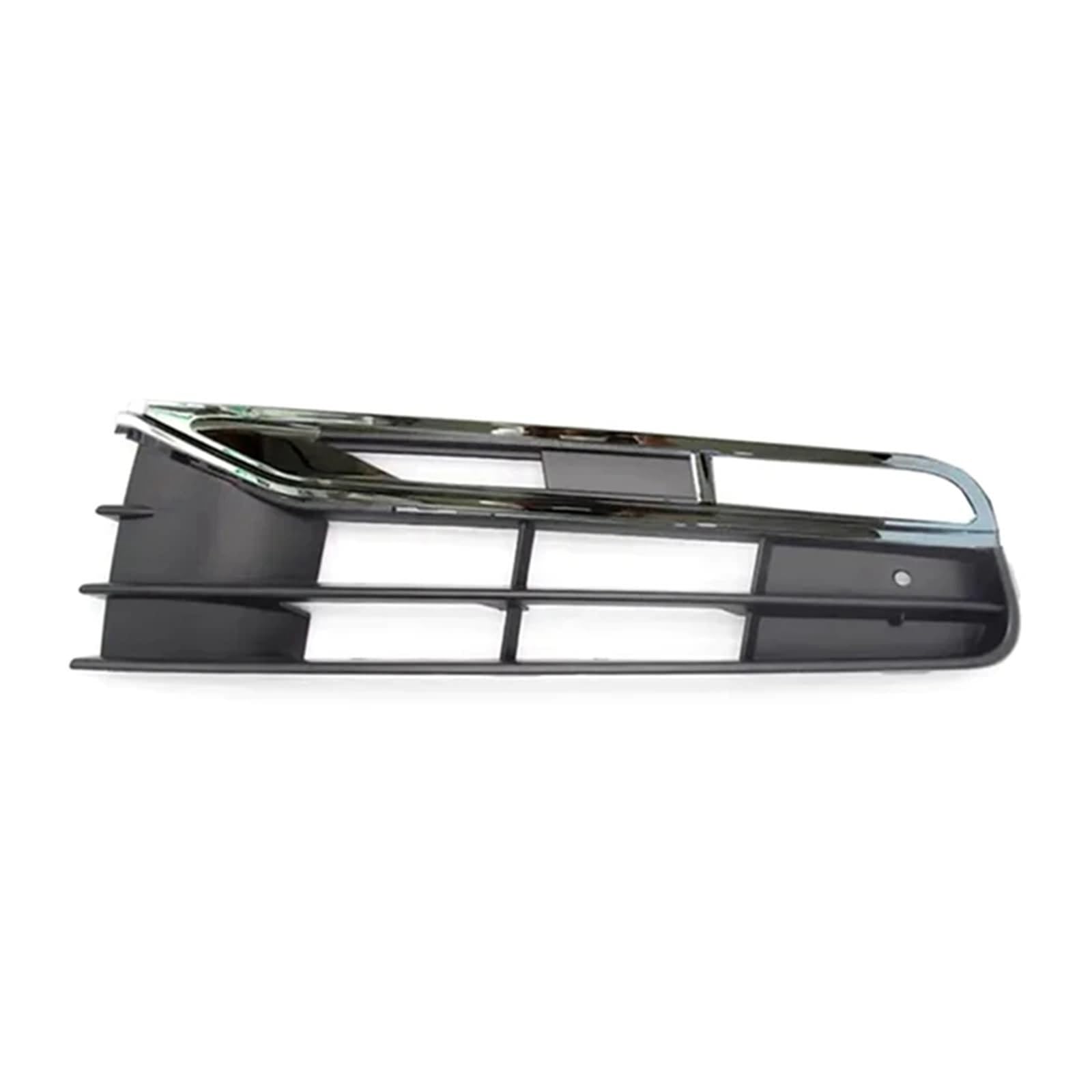 Kompatibel Mit VW Für Phaeton 2011 2012 2013 3D0853665J Auto-Frontstoßstange Nebelscheinwerfer-Lampenrahmengrill Auto-Nebelscheinwerfergitter Links Oder Rechts Nebel Lampe Grill(Silver Black Left) von AXTAZS