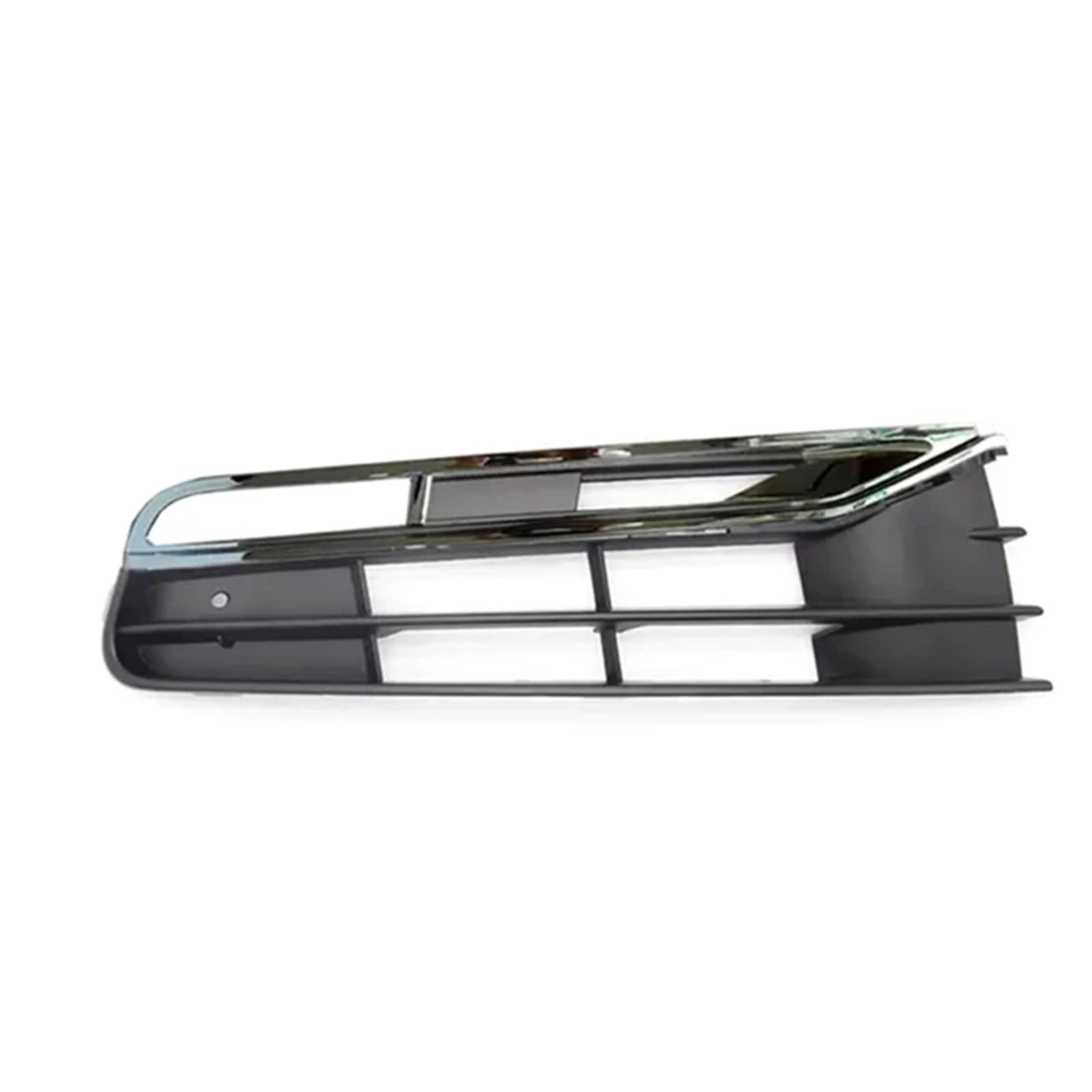 Kompatibel Mit VW Für Phaeton 2011 2012 2013 3D0853665J Auto-Frontstoßstange Nebelscheinwerfer-Lampenrahmengrill Auto-Nebelscheinwerfergitter Links Oder Rechts Nebel Lampe Grill(Silver Black Right) von AXTAZS