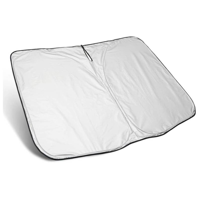 Auto Sonnenschutz, für VW ID.3 E11 2020-2024 Faltbare Auto-Sonnenschutz, um das Fahrzeug kühler zu halten,B/Silver von AYBEN