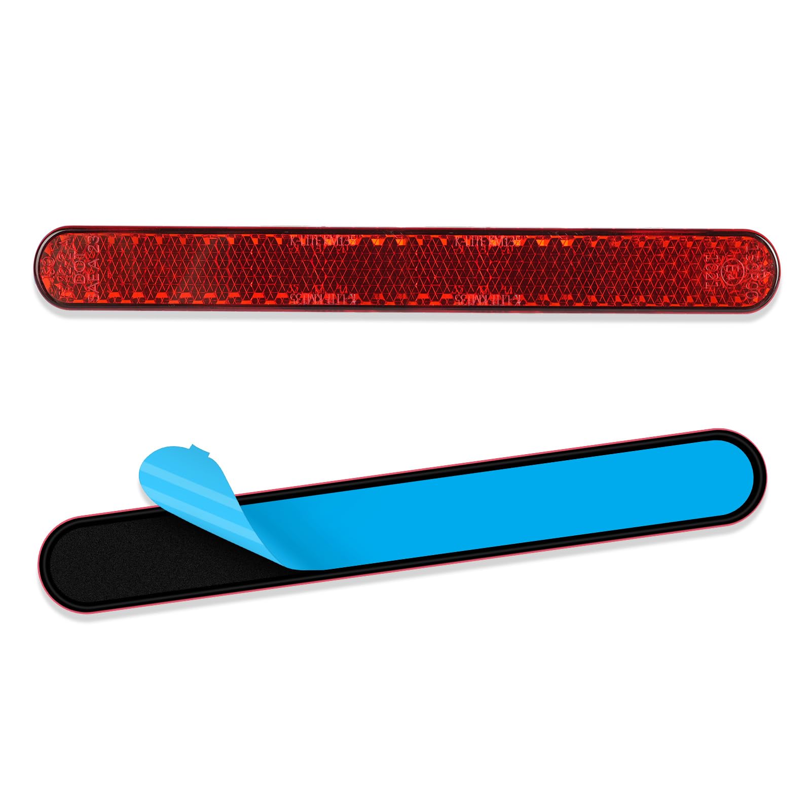 AYBUY Reflektoren Motorrad E4 Hinten Rot, 2 Stück 100X13X7mm Fahrrad Reflektoren, Rechteckige Reflektoren zum Kleben, Katzenauge Multifunktional Scooter E-geprüft AYBUY Reflektoren Motorrad E4 Hinten Rot, 2 Stück 100X13X7mm Fahrrad Reflektoren, Rechteckige Reflektoren zum Kleben, Katzenauge Multifunktional Scooter E-geprüft von AYBUY