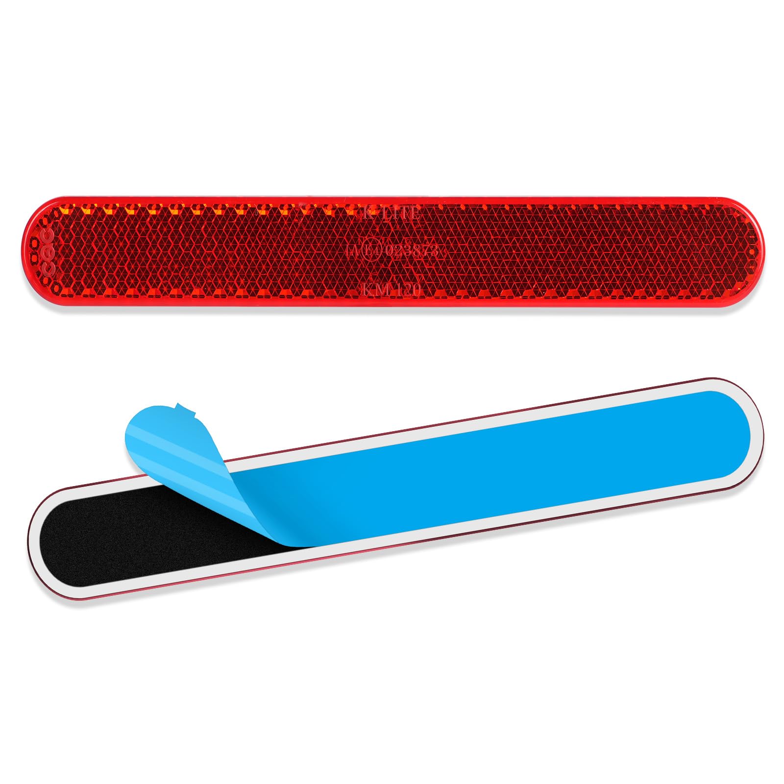 AYBUY Reflektoren Motorrad E4 Hinten Rot, 2 Stück 139X18X6,5mm Fahrrad Reflektoren, Rechteckige Reflektoren zum Kleben, Katzenauge Multifunktional Scooter E-geprüft AYBUY Reflektoren Motorrad E4 Hinten Rot, 2 Stück 139X18X6,5mm Fahrrad Reflektoren, Rechteckige Reflektoren zum Kleben, Katzenauge Multifunktional Scooter E-geprüft von AYBUY