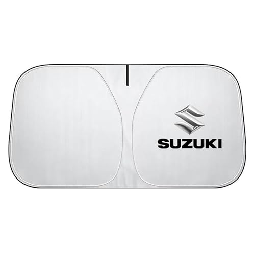 Auto Schmutzfänger für Suzuki Carry 1961-2020 2021 2022 2023 2024 2025 DA,Spritzschutz Kotflügel Mit Logo,Strapazierfähig und Wasserdicht,Vorne und Hinten Schutz,L-145X80cm von AYHYA