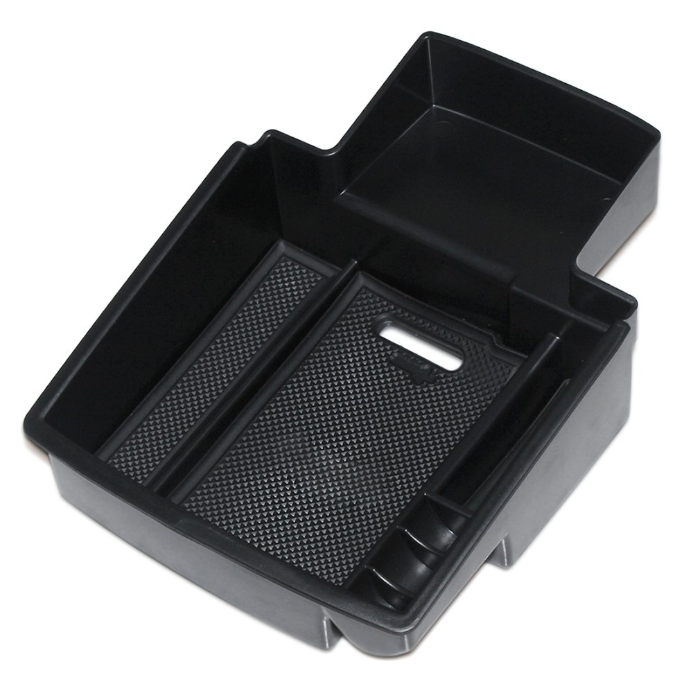Mittelkonsole Organizer, Ablagefach Mittelkonsole 1pc Auto Zubehör Zentrale Armlehne Lagerung Box fit for Q5 2010-2018 Konsole Handschuh Fach Halter Fall Container Auto Styling von AYKNINGD