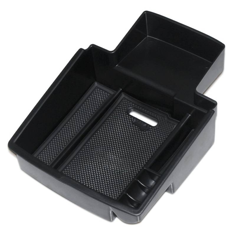 Mittelkonsole Organizer, Ablagefach Mittelkonsole 1pc Auto Zubehör Zentrale Armlehne Lagerung Box fit for Q5 2010-2018 Konsole Handschuh Fach Halter Fall Container Auto Styling von AYKNINGD