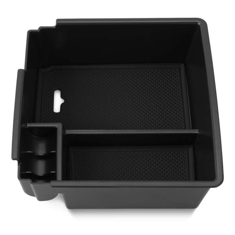 Mittelkonsole Organizer, Ablagefach Mittelkonsole Auto-Konsolenhalter-Tablett Armlehnenbox Organizer FIT-Verwendung fit Gebrauch für Ford Ranger 2011-2017 2018 2019 Erweitertes Wildtrak Zubehör von AYKNINGD