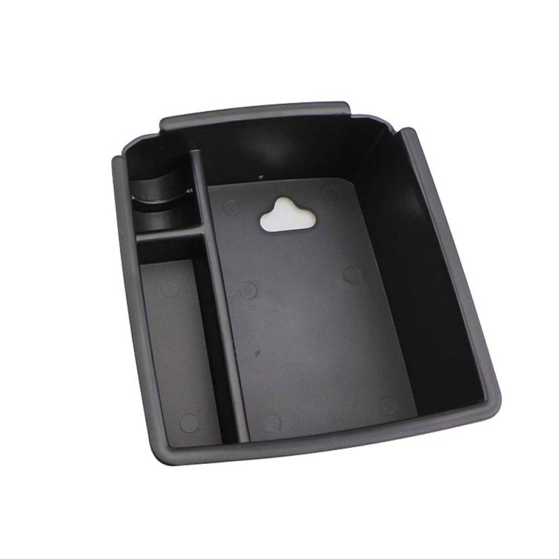 Mittelkonsole Organizer, Ablagefach Mittelkonsole Fit Gebrauch für Vw MK2 2016 2017 2018 2019 2019 2020 2021 Car Center Console Organizer Tray Armlehne Aufbewahrungsbox Autozubehör(Without Mat) von AYKNINGD