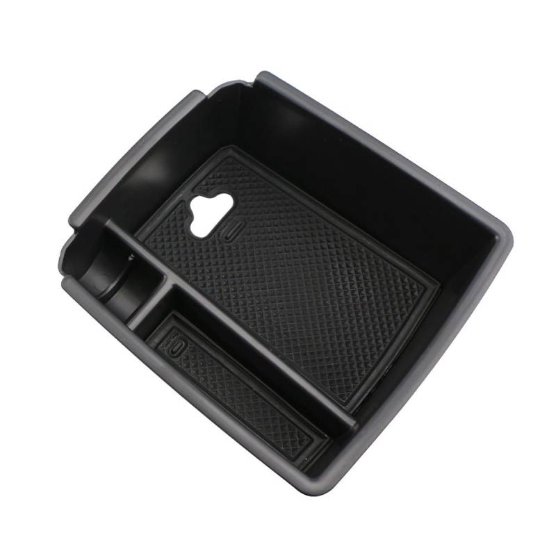 Mittelkonsole Organizer, Ablagefach Mittelkonsole Fit Gebrauch für Vw MK2 2016 2017 2018 2019 2019 2020 2021 Car Center Console Organizer Tray Armlehne Aufbewahrungsbox Autozubehör(with Mat) von AYKNINGD