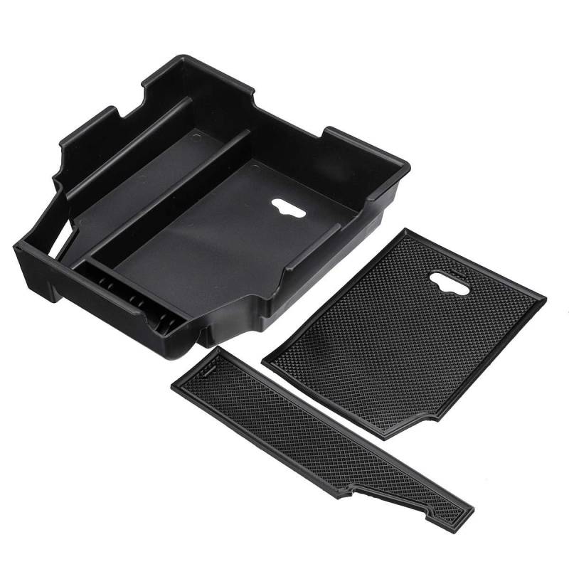 Mittelkonsole Organizer, Ablagefach Mittelkonsole Kunststoffauto Central Armlehne Aufbewahrungsbox Organizer Center Console Organizer Container Halter Tray fit Gebrauch für Chevy Traverse 2020 von AYKNINGD