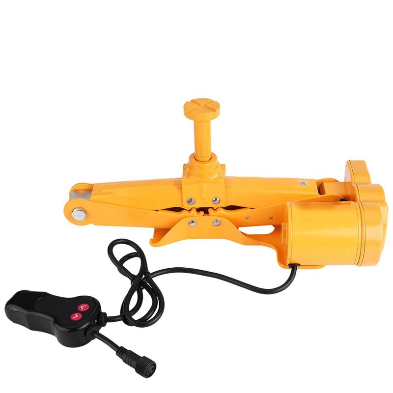 12 V DC 3 T automatischer elektrischer Wagenheber für Auto, SUV, Lieferwagen, Garage und Notfallausrüstung, Hubbereich: 12-35 cm von AYNEFY
