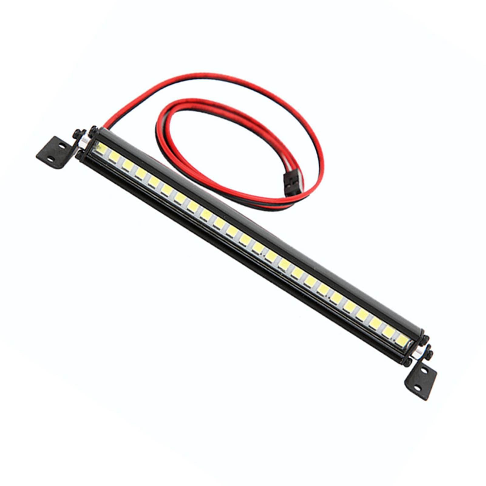24 LED-Dachlichter, Balkenlampe, Dekoration, RC-Zubehör, Passend für Scx10 1/10 -Auto, Macht Ihr Auto Auch in Dunkler Umgebung Attraktiver und Kühler, Speziell für Scx10 1/10 24 LED-Dachlichter, Balkenlampe, Dekoration, RC-Zubehör, Passend für Scx10 1/10 -Auto, Macht Ihr Auto Auch in Dunkler Umgebung Attraktiver und Kühler, Speziell für Scx10 1/10 von AYNEFY