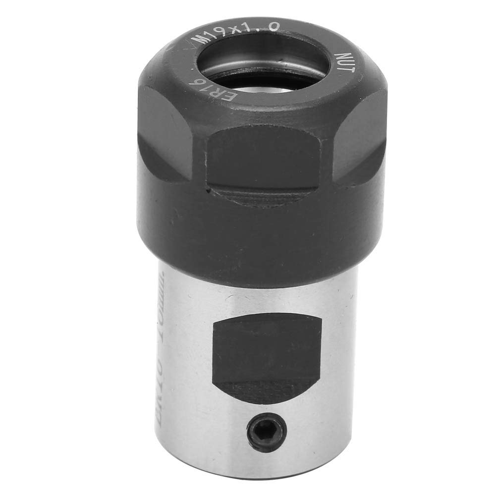 AYNEFY Spannzangenblock-Futterhalter, Hochfestes Spiralgewinde, Glatt ER16 für Spindelmotor, Bequemes Spannen, Stabile Leistung (16MM) von AYNEFY