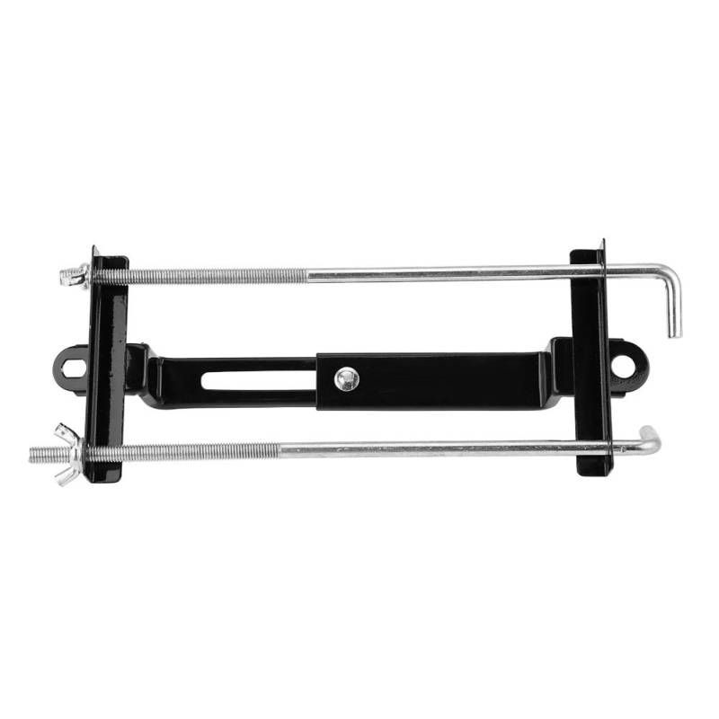 AYNEFY Batteriehalterung, Verstellbare Querstange, Für Auto, SUV, 27 X 13 Cm, Schwarz von AYNEFY
