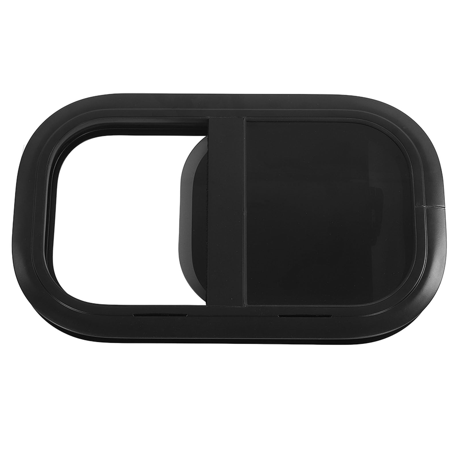 Fenster, Rahmen aus Aluminiumlegierung, Gehärtetes Glas, Sichtschutz mit Netz, Sonnenschutz für Wohnmobile, Baufahrzeuge, E4-zertifiziert (Für Wandstärken: 43 bis 48 mm) von AYNEFY