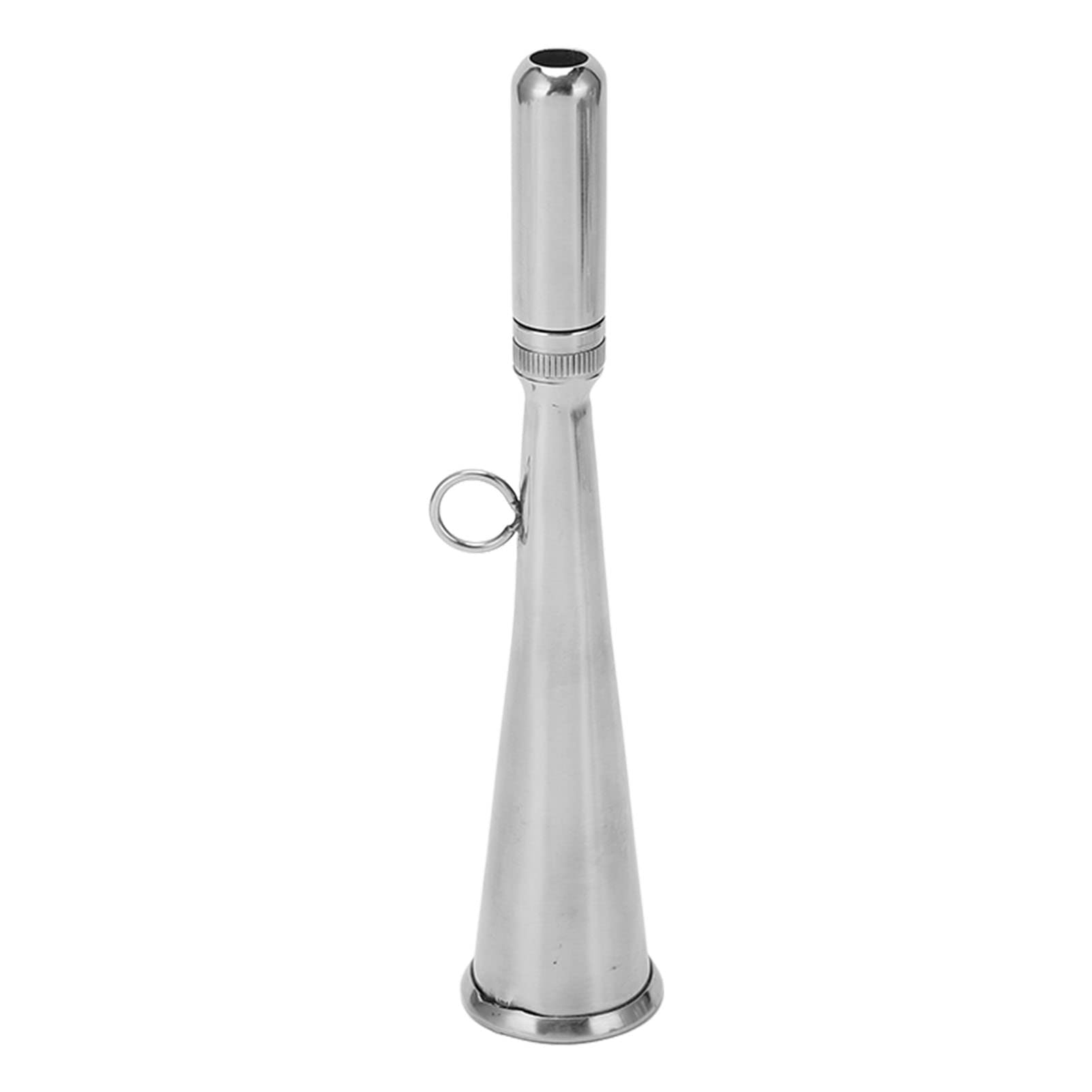 Robustes Premium-Hand-Lufthorn aus Edelstahl 304, Hand-Nebelhorn, Nebelhorn aus Edelstahl, Abnehmbares Mundstück, Zubehör für Boote von AYNEFY