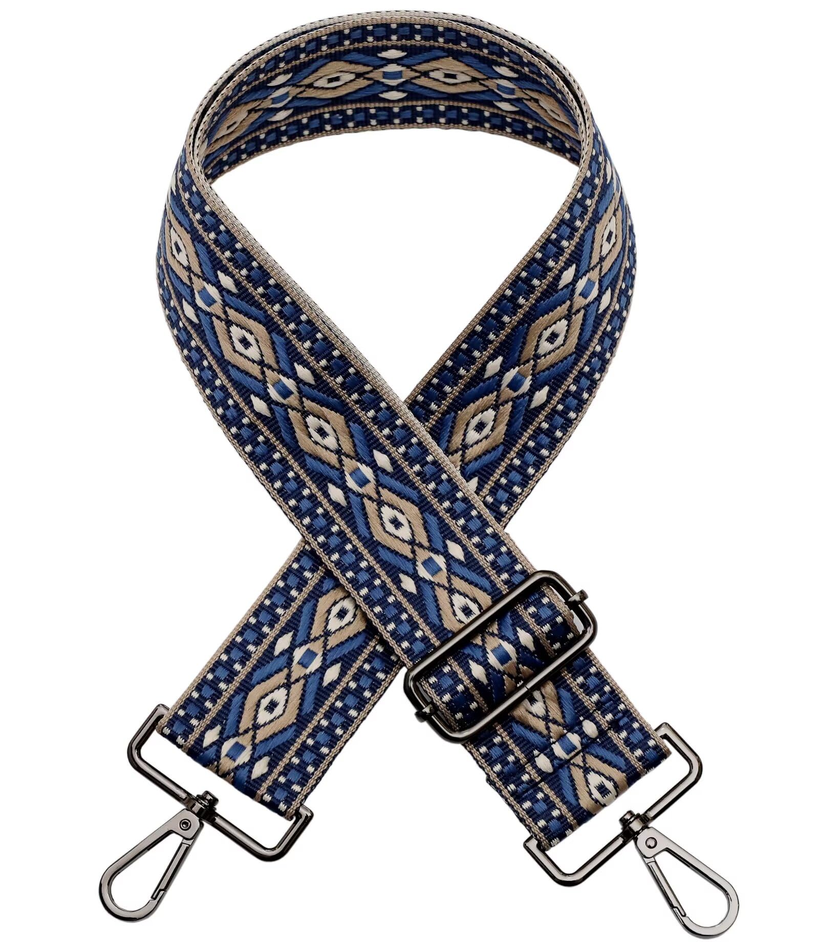 Verstellbar Schulterriemen 5CM Schultergurt Damen & Herren Breit Taschengurt für Handtaschen Riemen A-blau Verstellbar Schulterriemen 5CM Schultergurt Damen & Herren Breit Taschengurt für Handtaschen Riemen A-blau von AYUEBO