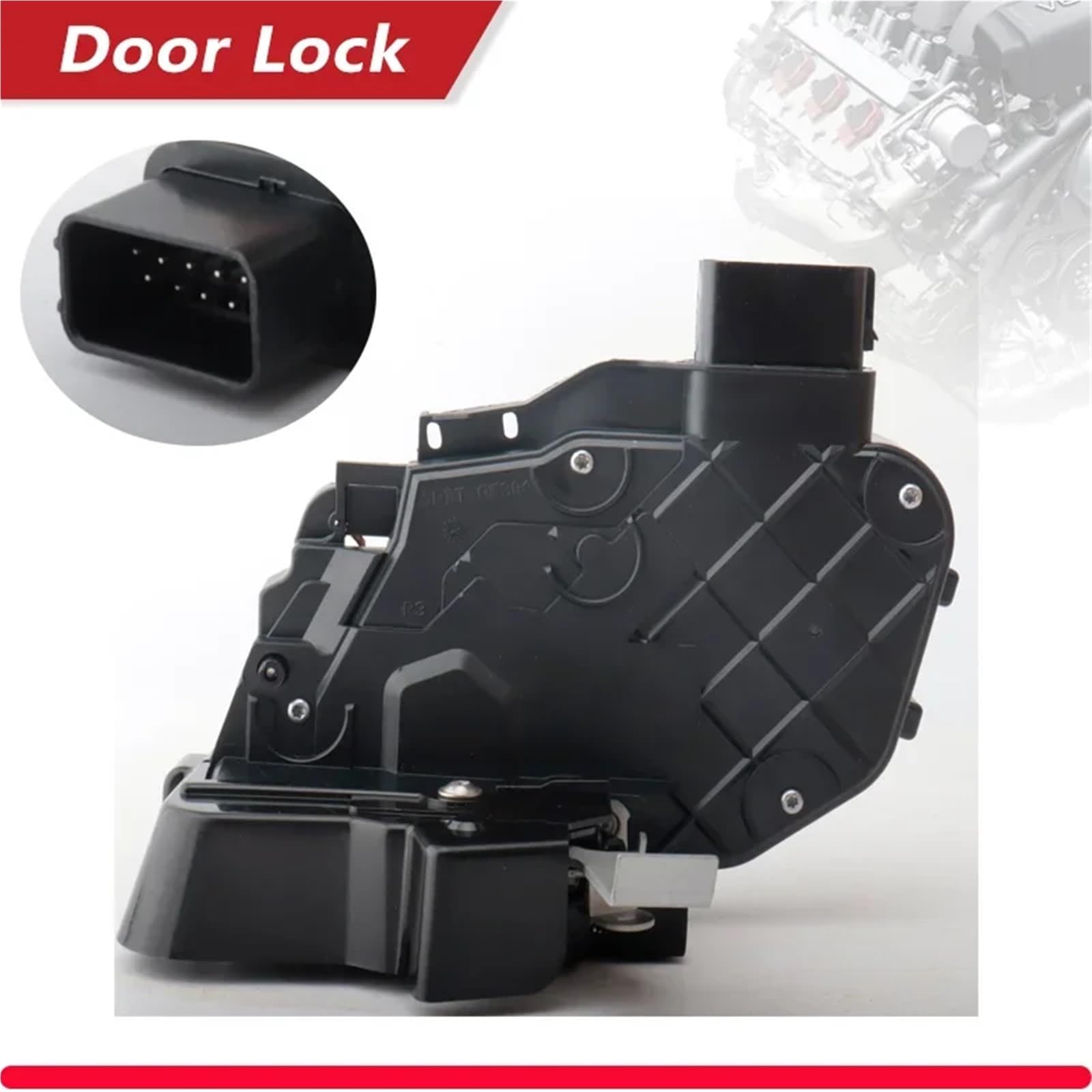 Auto TüRschloss, Aktor FüR TüRschloss Vorne Links Und Vorne Rechts Tür Latch Antrieb 7M2AR21813MC 7M2AR21812CB Passend Für Ford Mondeo S-max Fokus Auto Teile(7M2AR21813MB) von AYXAMO