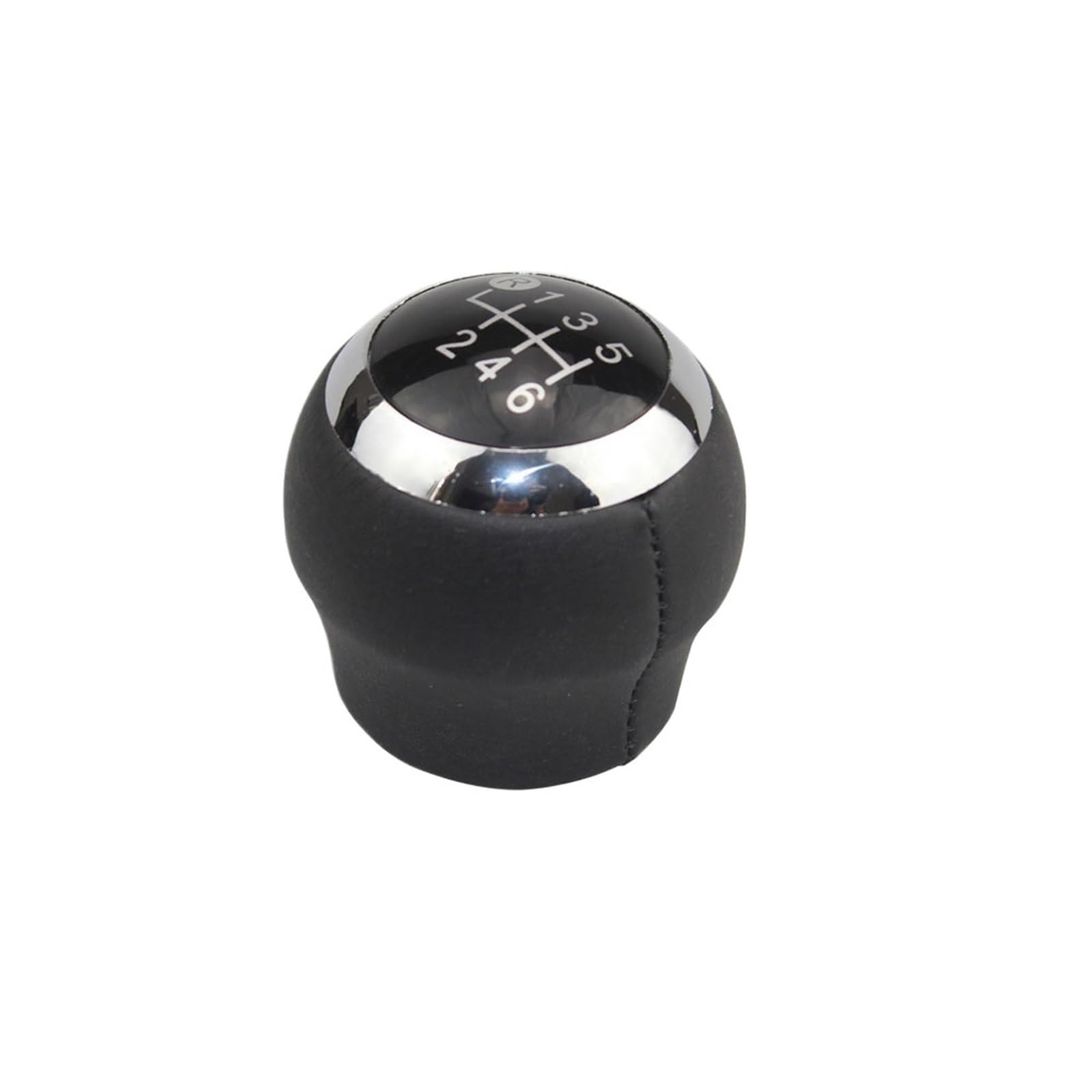 Schaltknauf, SchaltknüPpel 5/6 Gang Auto Schaltknauf Hebel Schalthebel Handball(Black 6 Speed) von AYXAMO