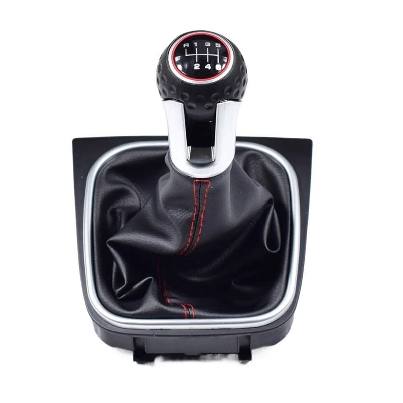 Schaltknauf, SchaltknüPpel 5 6-Gang-Auto-Styling-Handbuch-Schaltknauf-Hebel-Stick-Stift Passend Für VW Volkswagen Golf(6 Speed) von AYXAMO