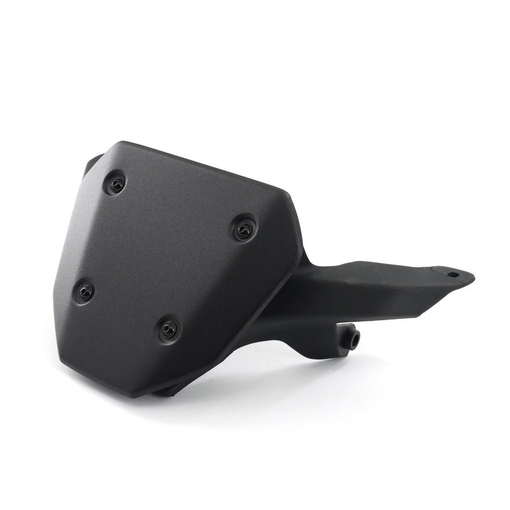Motorrad windschild Für Y&AMAHA MT-09 MT09 SP 2024 Motorrad Frontscheibe Windabweiser Windschutz Visier Kit(Black+Bracket) von AZOIL