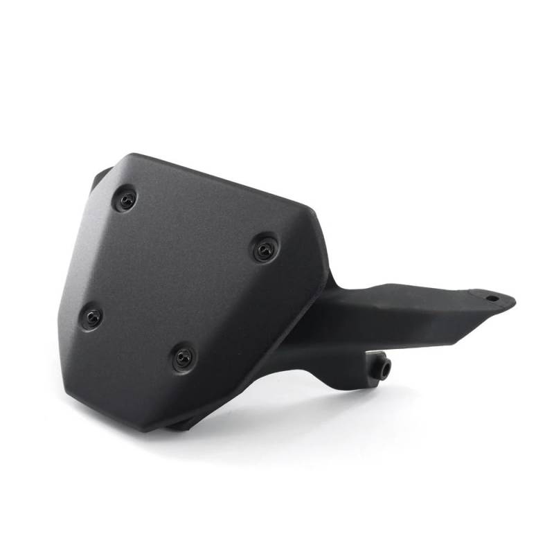 Motorrad windschild Für Y&AMAHA MT-09 MT09 SP 2024 Motorrad Frontscheibe Windabweiser Windschutz Visier Kit(Black+Bracket) von AZOIL