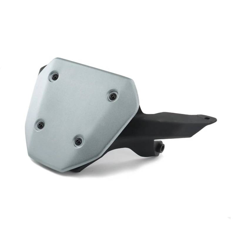 Motorrad windschild Für Y&AMAHA MT-09 MT09 SP 2024 Motorrad Frontscheibe Windabweiser Windschutz Visier Kit(Titanium+Bracket) von AZOIL