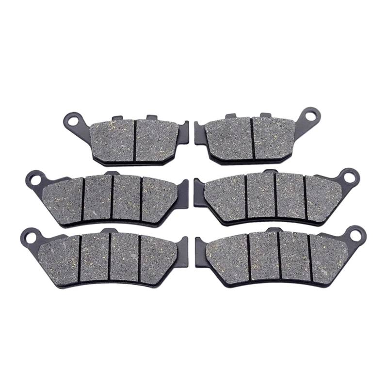 AZPLOQG [Replacement] Motorrad Legierung Vorne Hinten Bremsbeläge for Honda NT650V NTV650 NT650 NT for NTV 650 V 650 V for Deauville 650 1998-2001 (Front and Rear) von AZPLOQG