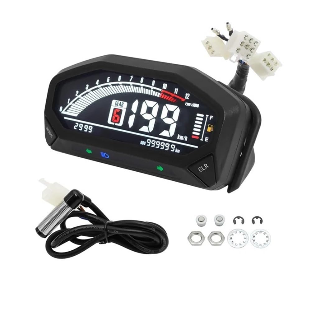 AZSUL Drehzahlmesser Für 1 2 4 Zylinder Motorrad Einstellbarer Tachometer 10000 U/min Tachometer Odemeter Drehzahlmesser Gaugr Armaturenbrett AZSUL Drehzahlmesser Für 1 2 4 Zylinder Motorrad Einstellbarer Tachometer 10000 U/min Tachometer Odemeter Drehzahlmesser Gaugr Armaturenbrett von AZSUL