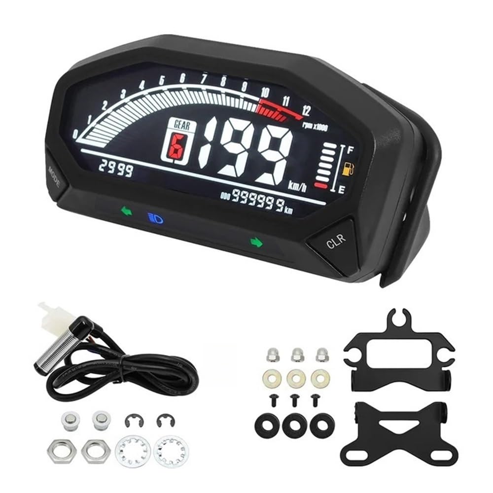 AZSUL Drehzahlmesser Für 1 2 4 Zylinder Motorrad Einstellbarer Tachometer 10000 U/min Tachometer Odemeter Drehzahlmesser Gaugr Armaturenbrett AZSUL Drehzahlmesser Für 1 2 4 Zylinder Motorrad Einstellbarer Tachometer 10000 U/min Tachometer Odemeter Drehzahlmesser Gaugr Armaturenbrett von AZSUL
