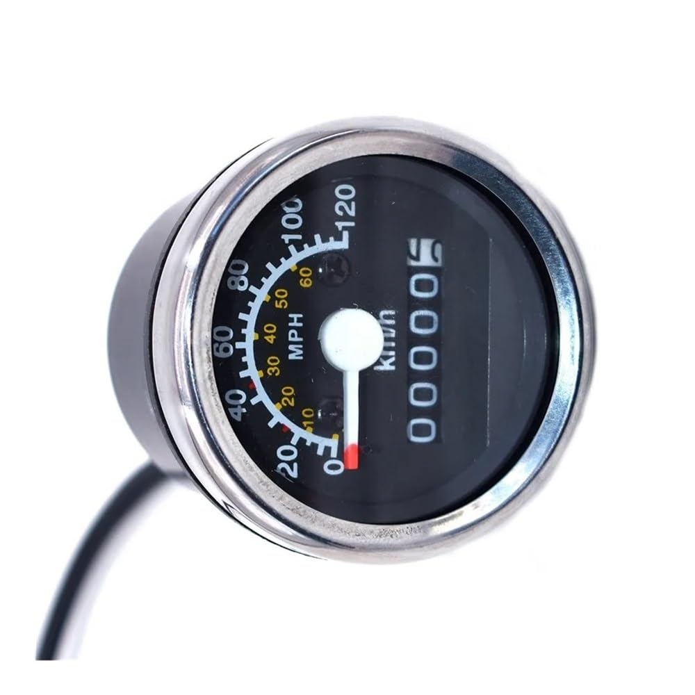 AZSUL Drehzahlmesser Für 12V Motorrad Zubehör Universal Tachometer Kilometerzähler Tachometer Armaturenbrett Instrumentenbrett Meter AZSUL Drehzahlmesser Für 12V Motorrad Zubehör Universal Tachometer Kilometerzähler Tachometer Armaturenbrett Instrumentenbrett Meter von AZSUL