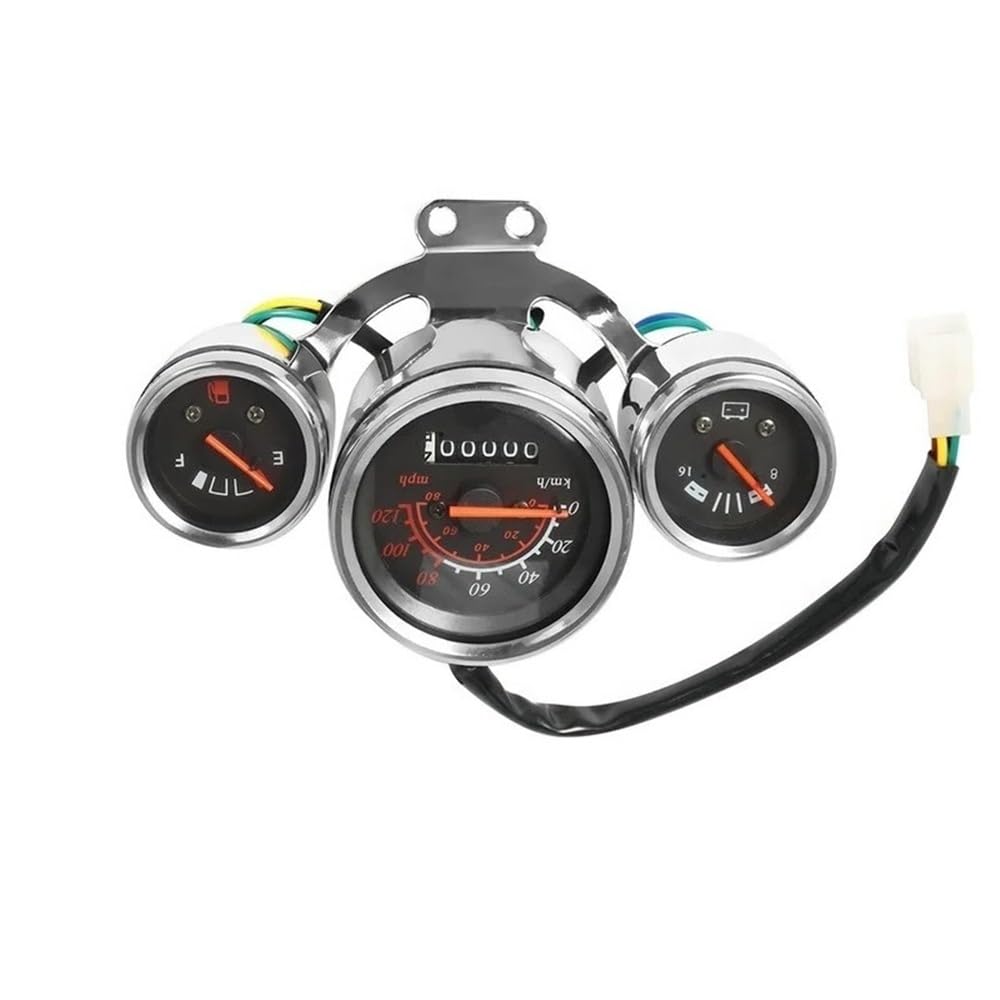 AZSUL Drehzahlmesser Motorrad Universal Zubehör Instrument Digitaler Tachometer Tachometer Kilometerzähler Kraftstoffanzeige Instrumententafel AZSUL Drehzahlmesser Motorrad Universal Zubehör Instrument Digitaler Tachometer Tachometer Kilometerzähler Kraftstoffanzeige Instrumententafel von AZSUL