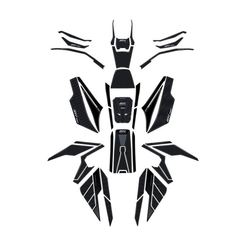 Aufkleber Decal Pad Für ADV 350 Zubehör Aufkleber Kit Motorrad Lackschutz Aufkleber von AZSUL