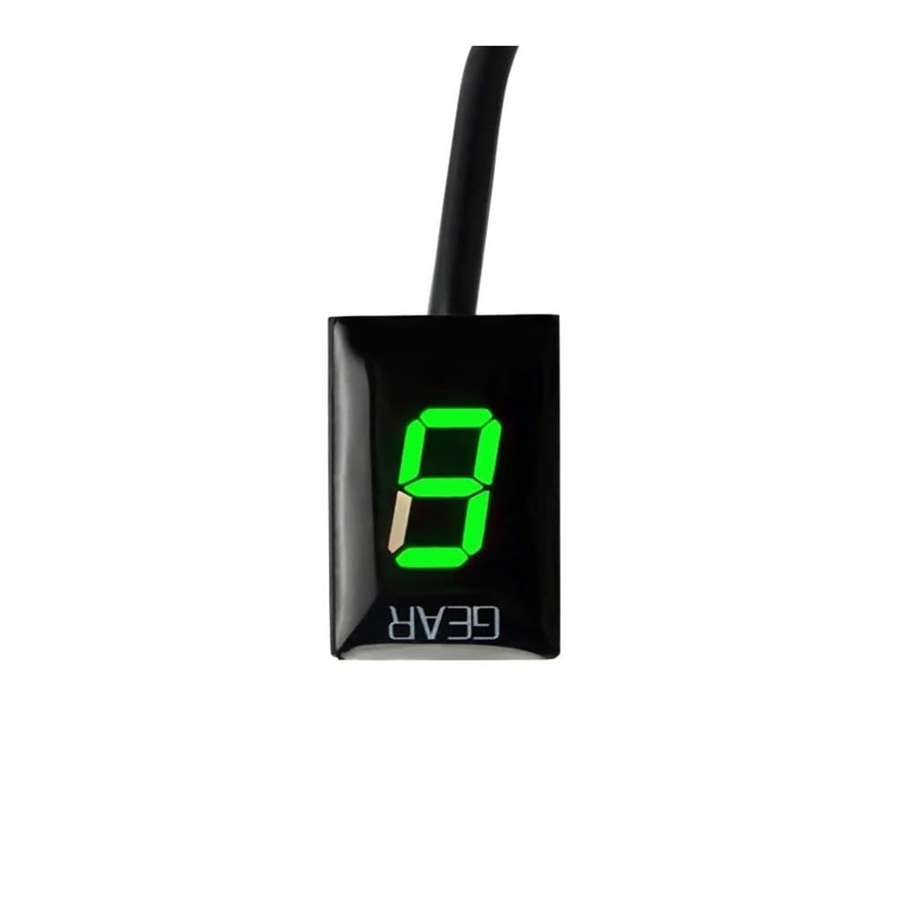 Gang Ganganzeige Motorrad Zubehör 1-6 Ganganzeige Geschwindigkeitsmesser Für CBR600 F3 F4 F4i Für CBR600FS Für CBR600 FS Für CBR600F4 Für CBR600F4i(Green) von AZSUL