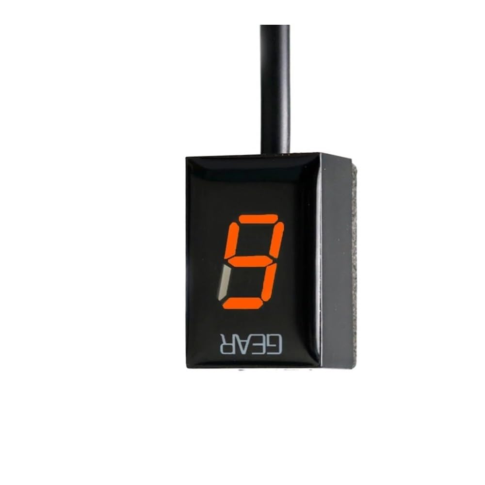 Gang Ganganzeige Motorrad Zubehör 1-6 Ganganzeige Geschwindigkeitsmesser Für CBR600 F3 F4 F4i Für CBR600FS Für CBR600 FS Für CBR600F4 Für CBR600F4i(Orange) von AZSUL