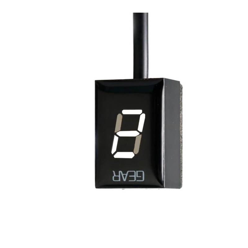 Gang Ganganzeige Motorrad Zubehör 1-6 Ganganzeige Geschwindigkeitsmesser Für CBR600 F3 F4 F4i Für CBR600FS Für CBR600 FS Für CBR600F4 Für CBR600F4i(White) von AZSUL