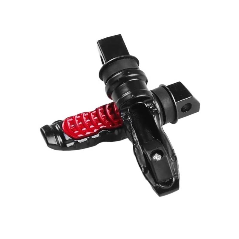 Pedal Pad Fußstütze 1 Paar Universal Motorrad Hinten Passagier Fußrasten Pedale Fußstütze Roller Fuß-Peg Motorrad Pedal Modifikation Aluminium von AZSUL