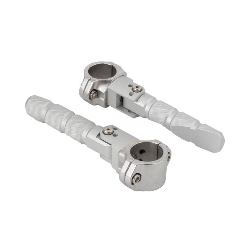 Pedal Pad Fußstütze 22 Mm 25 Mm 27 Mm 32 Mm Universal-Motorrad-Highway-Fußstütze, 360 Drehbar, 7/8 1 1,25 Zoll Crash Bar Fußrastenstützen Für Die Meisten Modelle von AZSUL