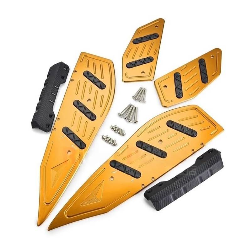 Pedal Pad Fußstütze Für X-MAX 400 2018-2023 Motorradpedal Aluminiumlegierung Rutschfestes Pedal von AZSUL