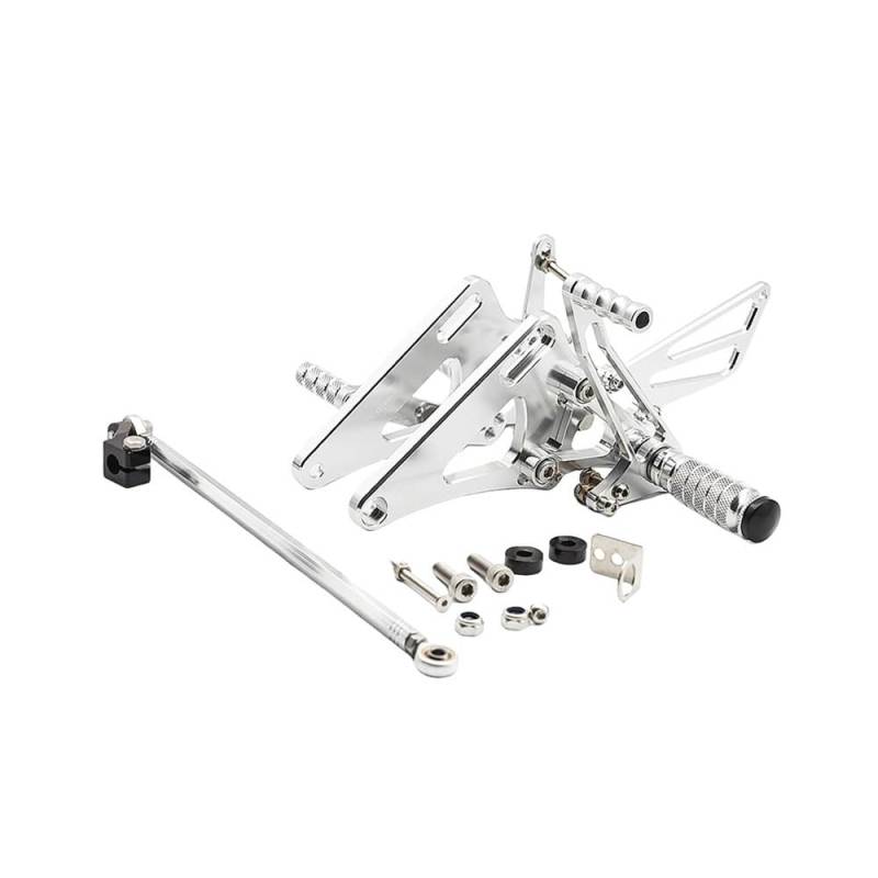 Pedal Pad Fußstütze Motorrad-Fußrastenanlage Fußstütze CNC-Aluminiumlegierung Fußrasten Pedal Fußrastenanlage Für CB400SF Für CB400 VTEC SPEC Für CB 400 1990-2023 von AZSUL