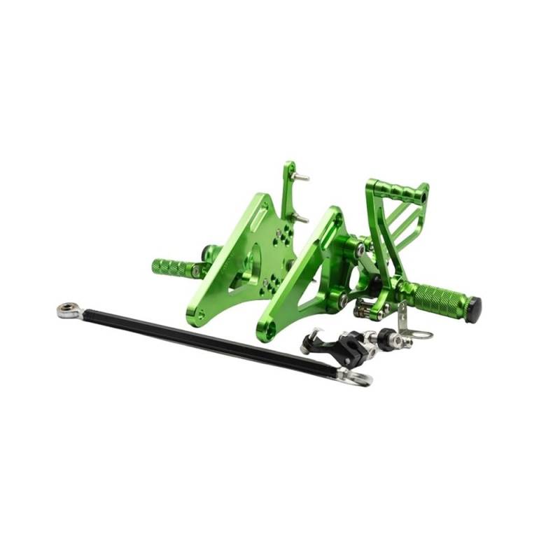 Pedal Pad Fußstütze Motorrad-Fußrastenanlage Fußstütze CNC-Aluminiumlegierung Fußrasten Pedal Fußrastenanlage Für CB400SF Für CB400 VTEC SPEC Für CB 400 1990-2023 von AZSUL