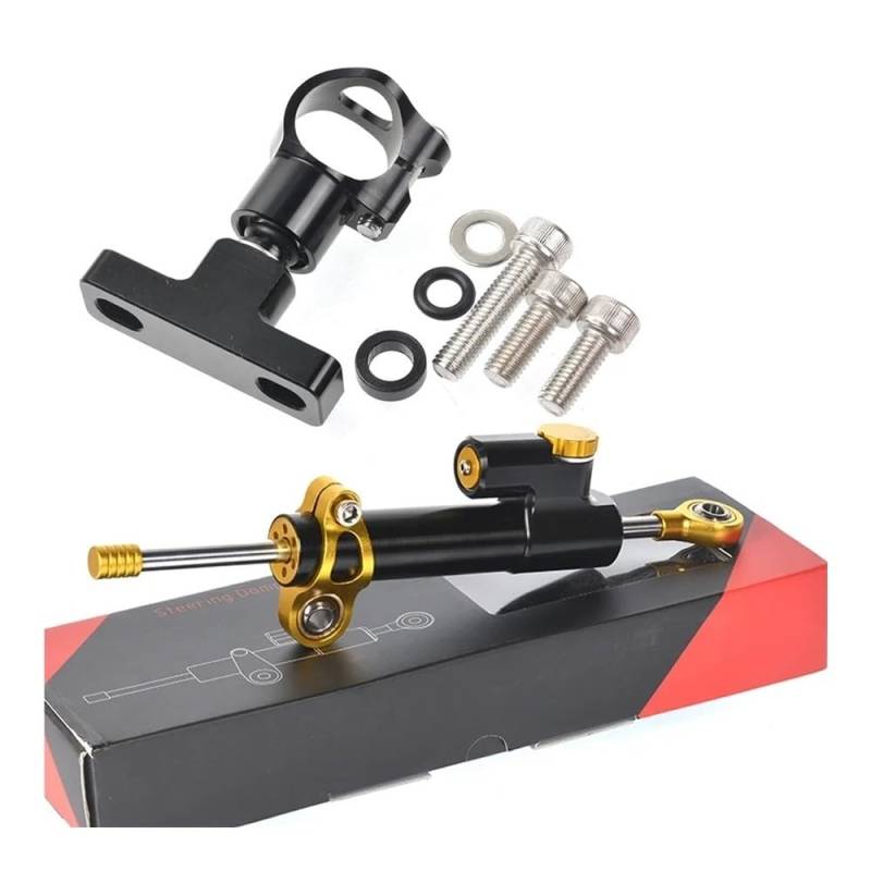 Stabilisator Dämpfer Für 800NK 2023 2024 Für NK800 NK Motorradzubehör Richtungsdämpfer Stoßdämpfer Stabilisator Lenkungsdämpfer Halterung(Type Z) von AZSUL