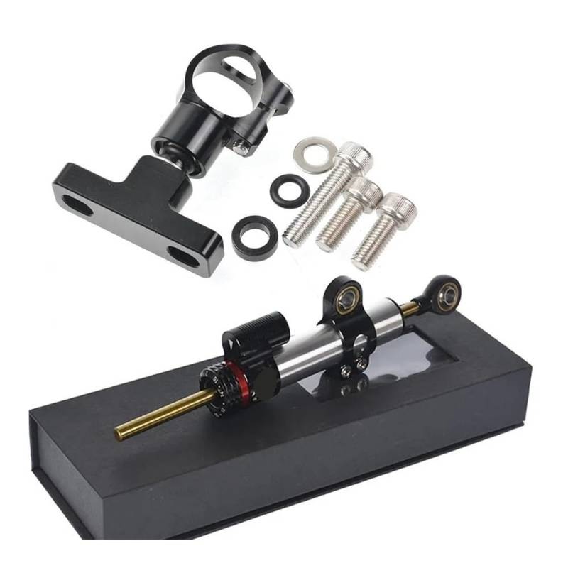 Stabilisator Dämpfer Für 800NK 2023 2024 Für NK800 NK Motorradzubehör Richtungsdämpfer Stoßdämpfer Stabilisator Lenkungsdämpfer Halterung(Type f) von AZSUL