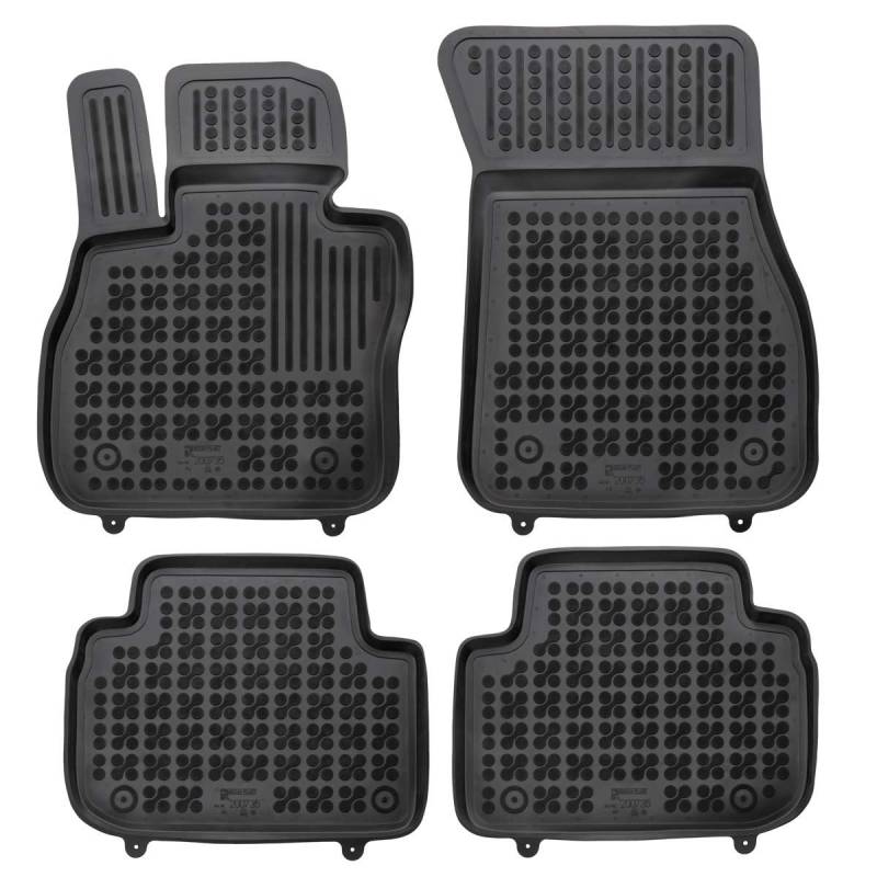 AZUGA Hohe Gummi Fußmatten mit Rand passend für BMW 1er (F40) ab 9/2019-2024/1er (F70) ab 10/2024 AZ10300398 Automatten Gummimatten von AZUGA