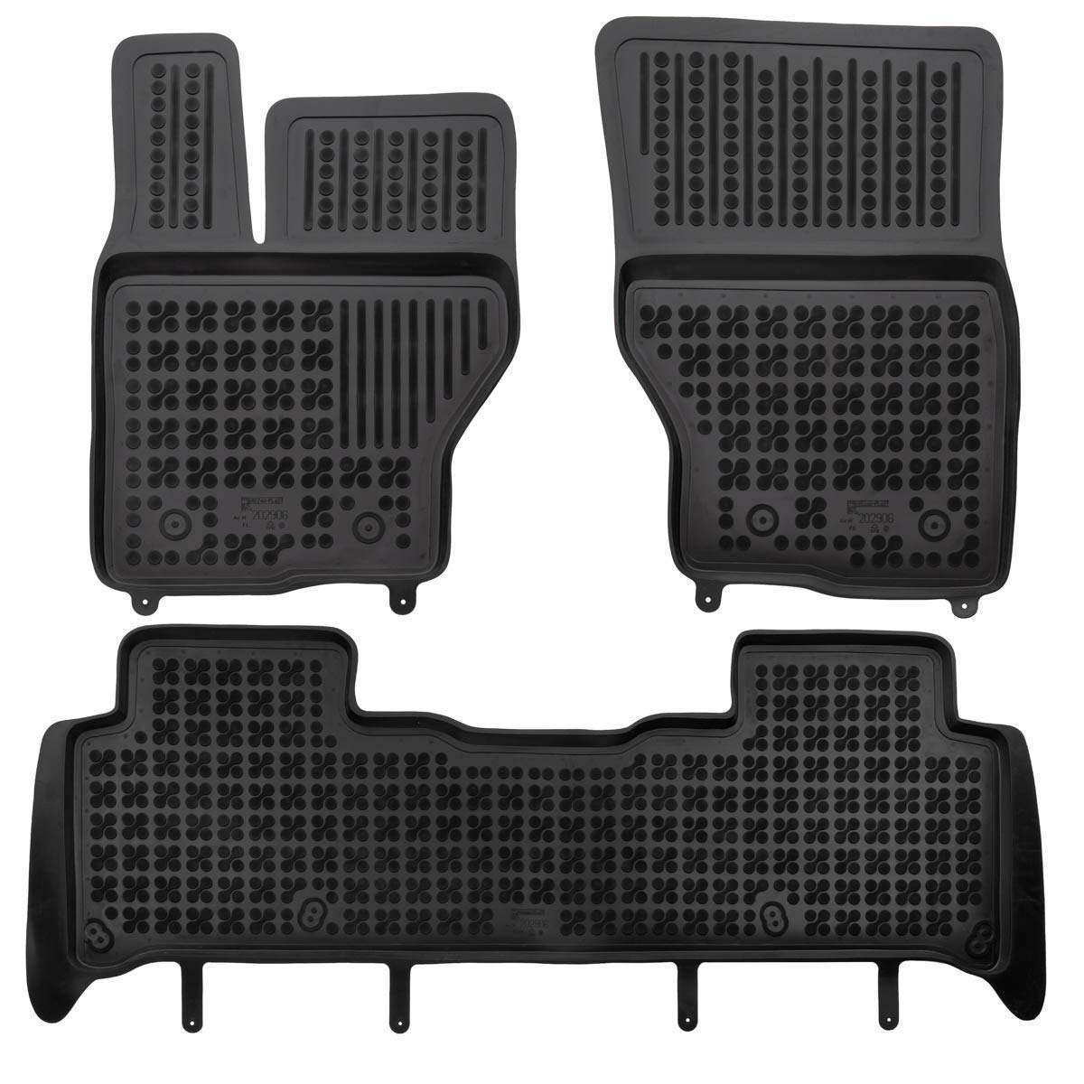AZUGA Hohe Gummi Fußmatten mit Rand passend für Land Rover Discovery V ab 4/2017/Range Rover Sport II ab 6/2013-8/2022 AZ10300383 Automatten AZUGA Hohe Gummi Fußmatten mit Rand passend für Land Rover Discovery V ab 4/2017/Range Rover Sport II ab 6/2013-8/2022 AZ10300383 Automatten von AZUGA