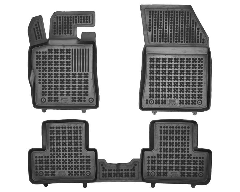 AZUGA Hohe Gummi Fußmatten mit Rand passend für Opel Astra L Schrägheck ab 5/2022/Peugeot 308 Schrägheck/DS 4 ab 2022 (außer Elektro und Mild-Hybrid) AZ10300483 von AZUGA