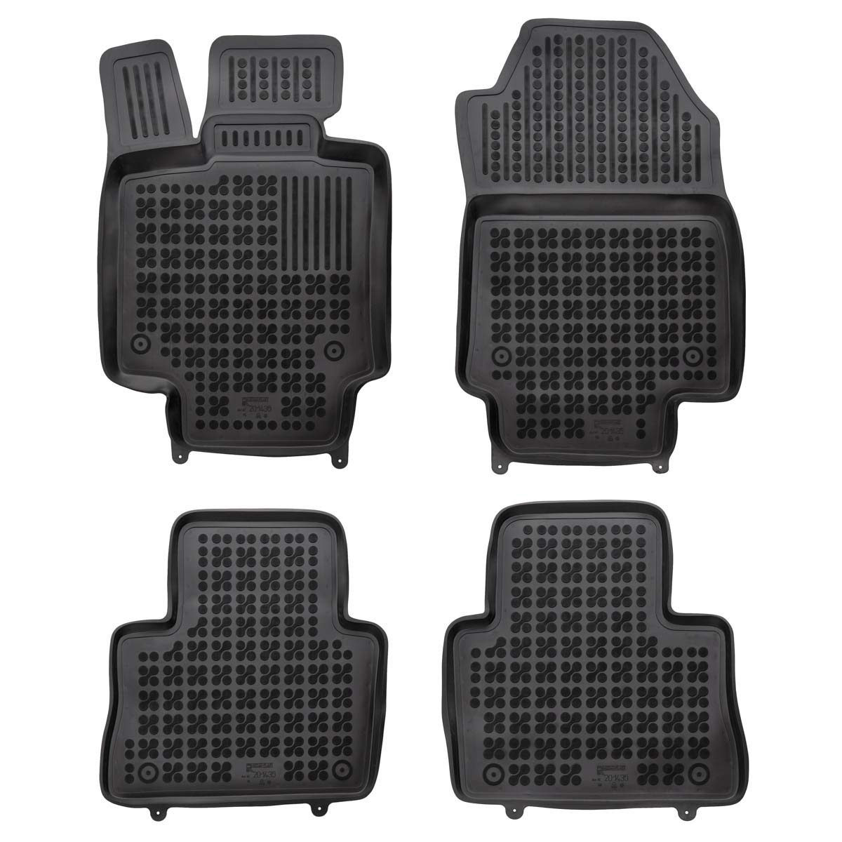 AZUGA Hohe Gummi Fußmatten mit Rand passend für Toyota RAV4 Automatik ab 2019/Suzuki Across ab 2020 AZ10300377 Automatten AZUGA Hohe Gummi Fußmatten mit Rand passend für Toyota RAV4 Automatik ab 2019/Suzuki Across ab 2020 AZ10300377 Automatten von AZUGA