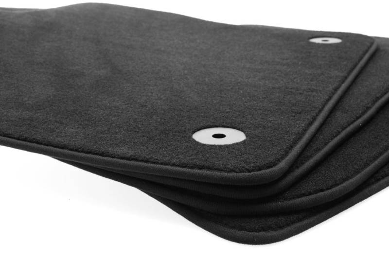 AZUGA Premium Velours Fußmatten passend für VW Golf 5/6 ab 2003-10/2012/VW Golf Variant ab 2007-5/2013 (Nicht bei ovaler Verriegelung) AZ14000115 von AZUGA